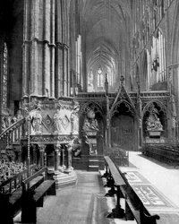 La nave de la Abadía de Westminster, 1890